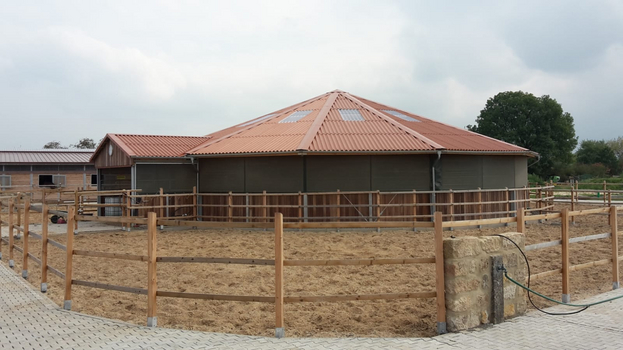 Führanlage und Paddocks Führanlage und Paddocks