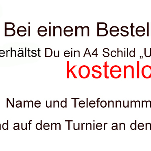 50€ Aktion | Unruhe im Anhänger